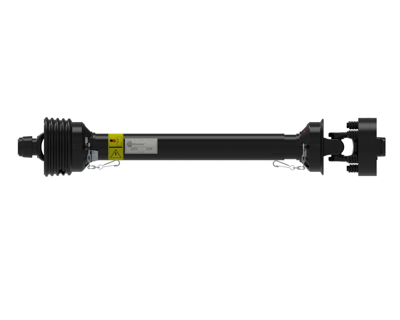 Карданный вал с фрикционной муфтой,AW35,860MM,FR 1500NM,SSL 1 3/8