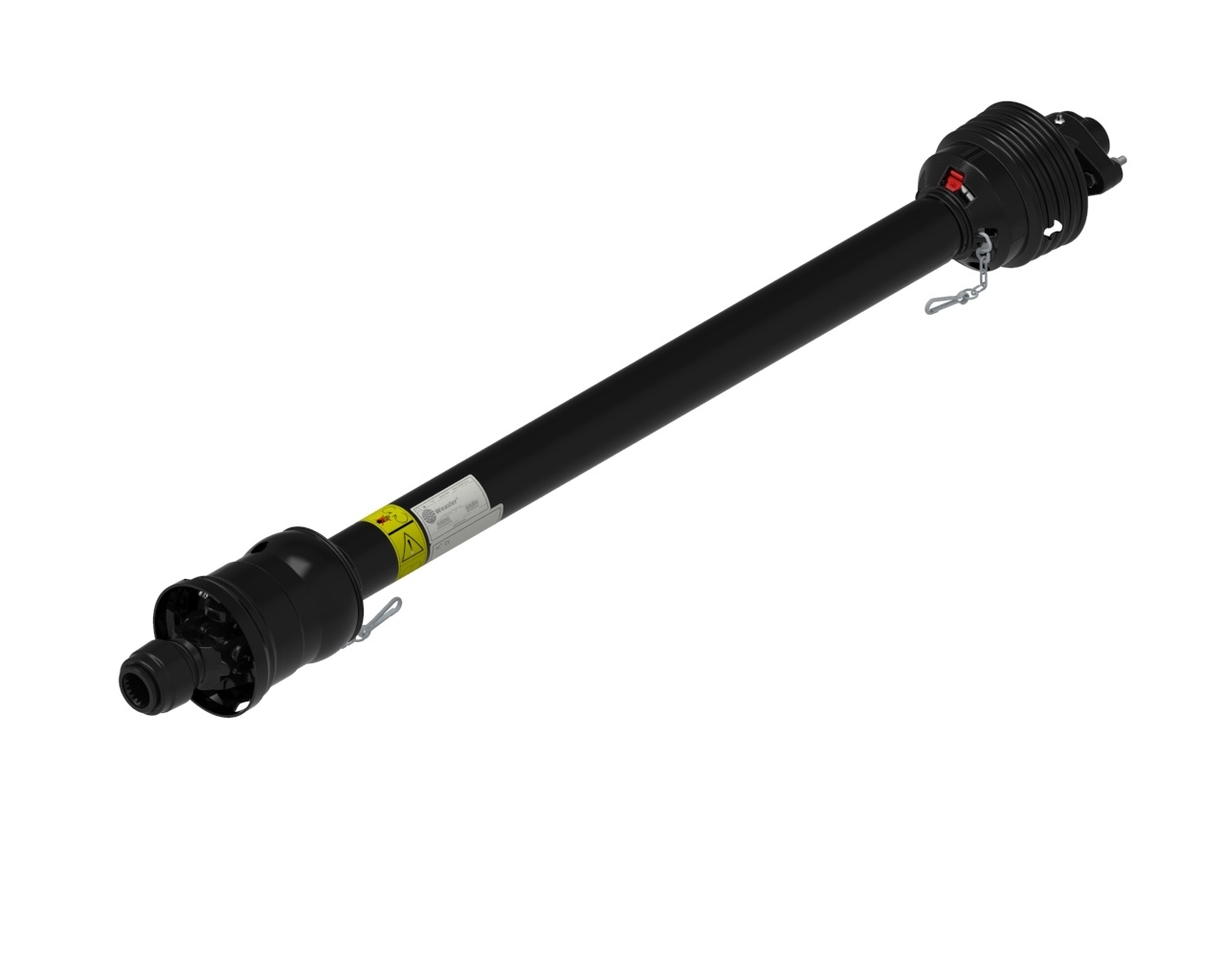 Широкоугольный карданный вал WWCV со срезным болтом , AB6-80, 1210MM, SB 2500NM, AL 1 3/8