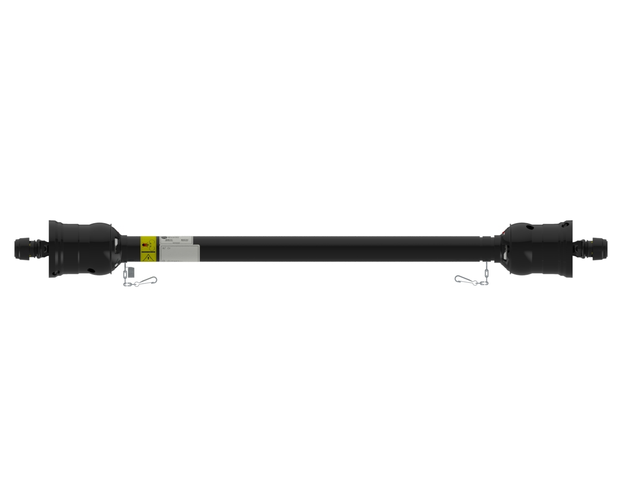 Карданный вал с двухсторонним широкоугольным шарниром WWCV , AW21-80, 1210MM, AL 1 3/8